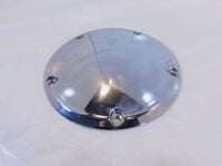 Harley Davidson Twin Cam Softail & Dyna Left Engine Chrome Derby Clutch Cover - C3 Cycle