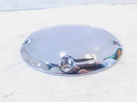 Harley Davidson Twin Cam Dyna Softail Left Engine Chrome Derby Clutch Cover - C3 Cycle