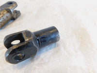 Harley Davidson Softail Deluxe Rear Passenger Footpeg Footrest Mount Brackets - C3 Cycle