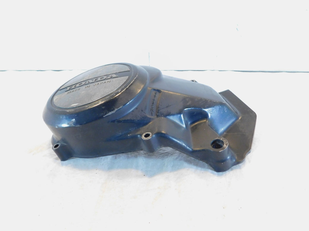1982 82 Honda CM450C 450 Custom Black Left Engine Motor Crankcase Stator Cover - C3 Cycle