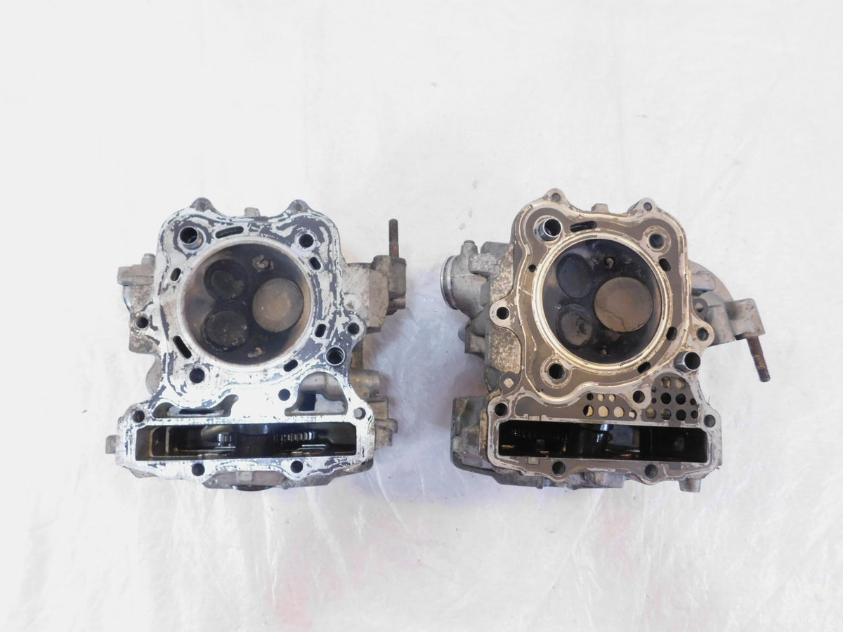 1987-1995 Honda VT1100 Shadow 1100 Front & Rear Engine Cylinder Heads w/ Valves - C3 Cycle