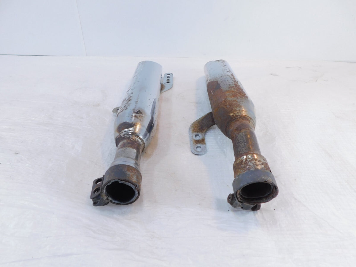 Honda VT1100 VT1100C Spirit Shadow 1100 Chrome Exhaust Header Pipe Mufflers - C3 Cycle