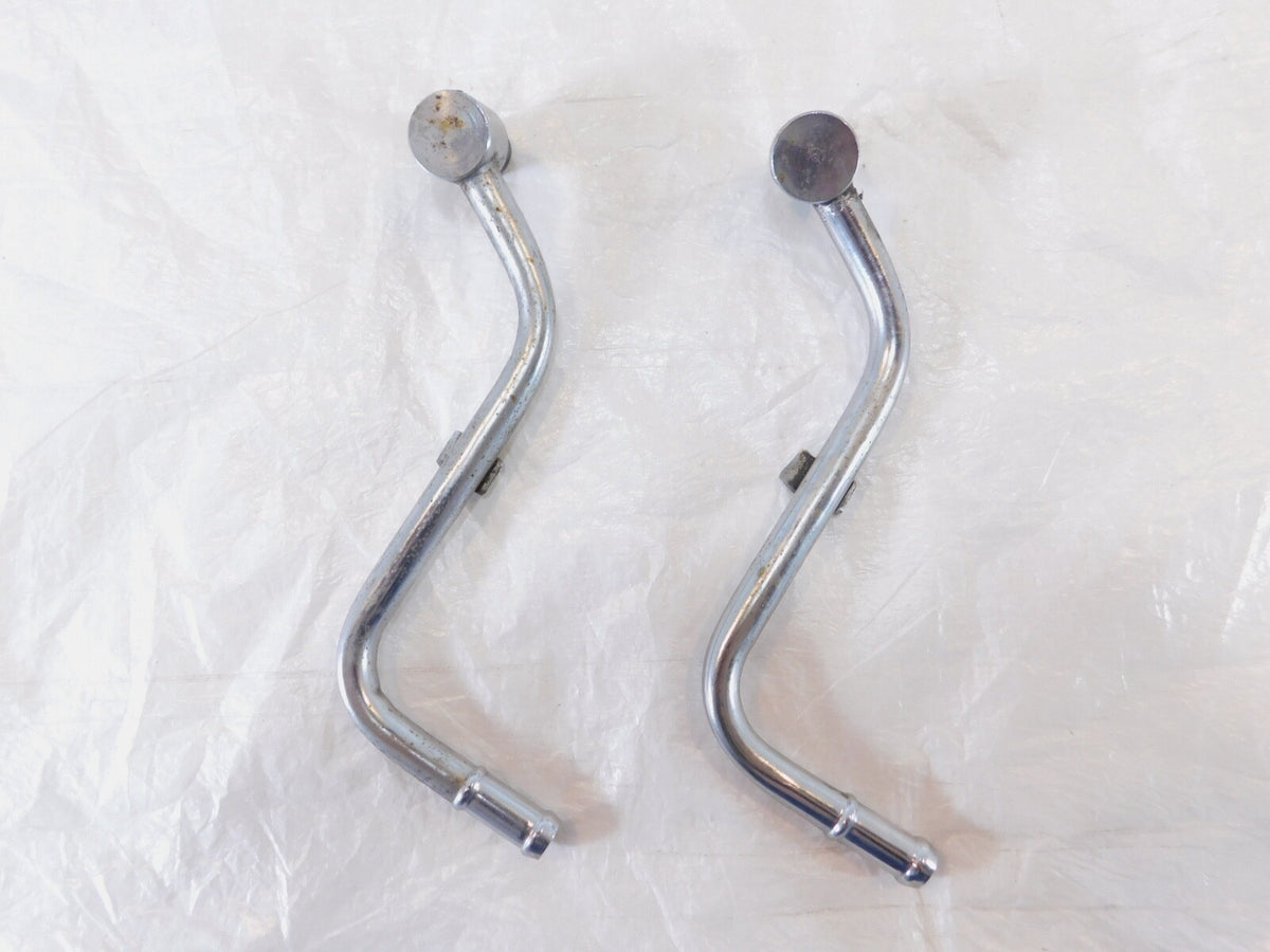 1988-1989 Goldwing GL1500 Chrome Air Feed Tubing Pipes (A) Pair 16300-MN5-004