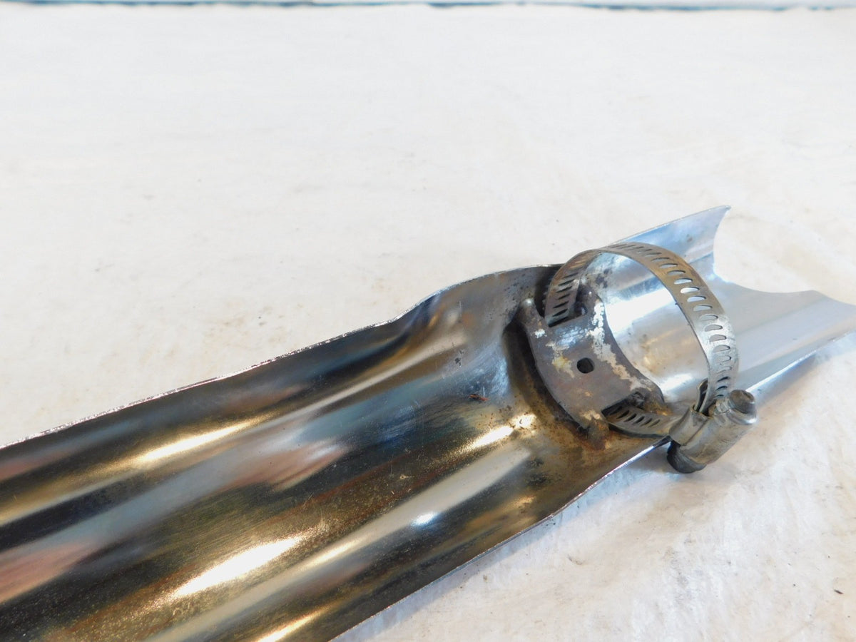 Harley Touring Electra Glide & Road King Bottom Exhaust Pipe Heat Shield Cover - C3 Cycle