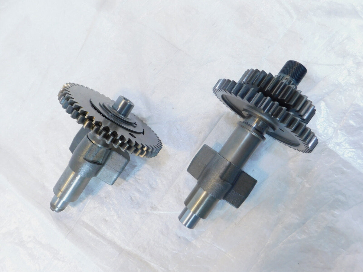 Honda VTX1300C VTX1300R OEM Rear Crank Shaft Crankshaft Balancers & Damper Gears - C3 Cycle