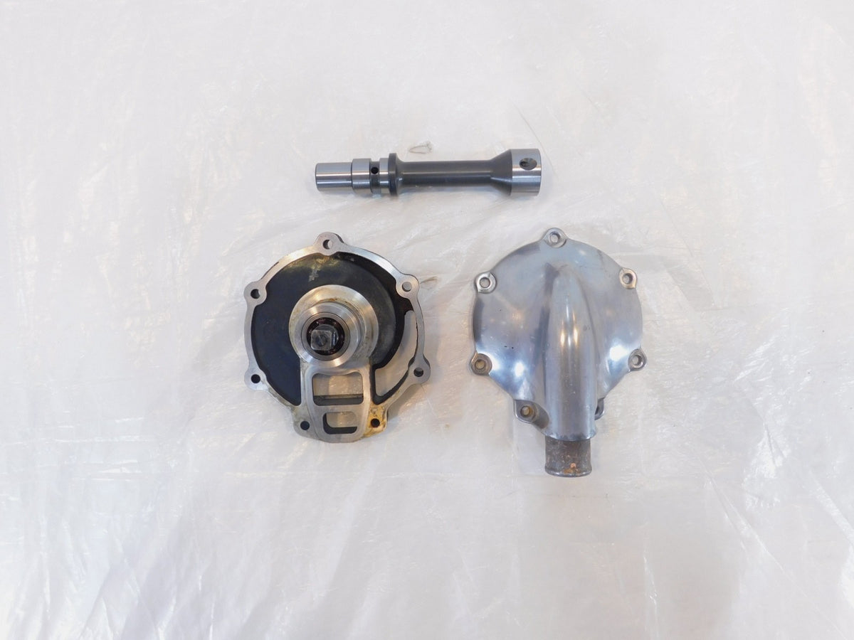 Harley Davidson V-Rod VRSC VRod Black Engine Motor Coolant Water Pump w/ Cover - C3 Cycle