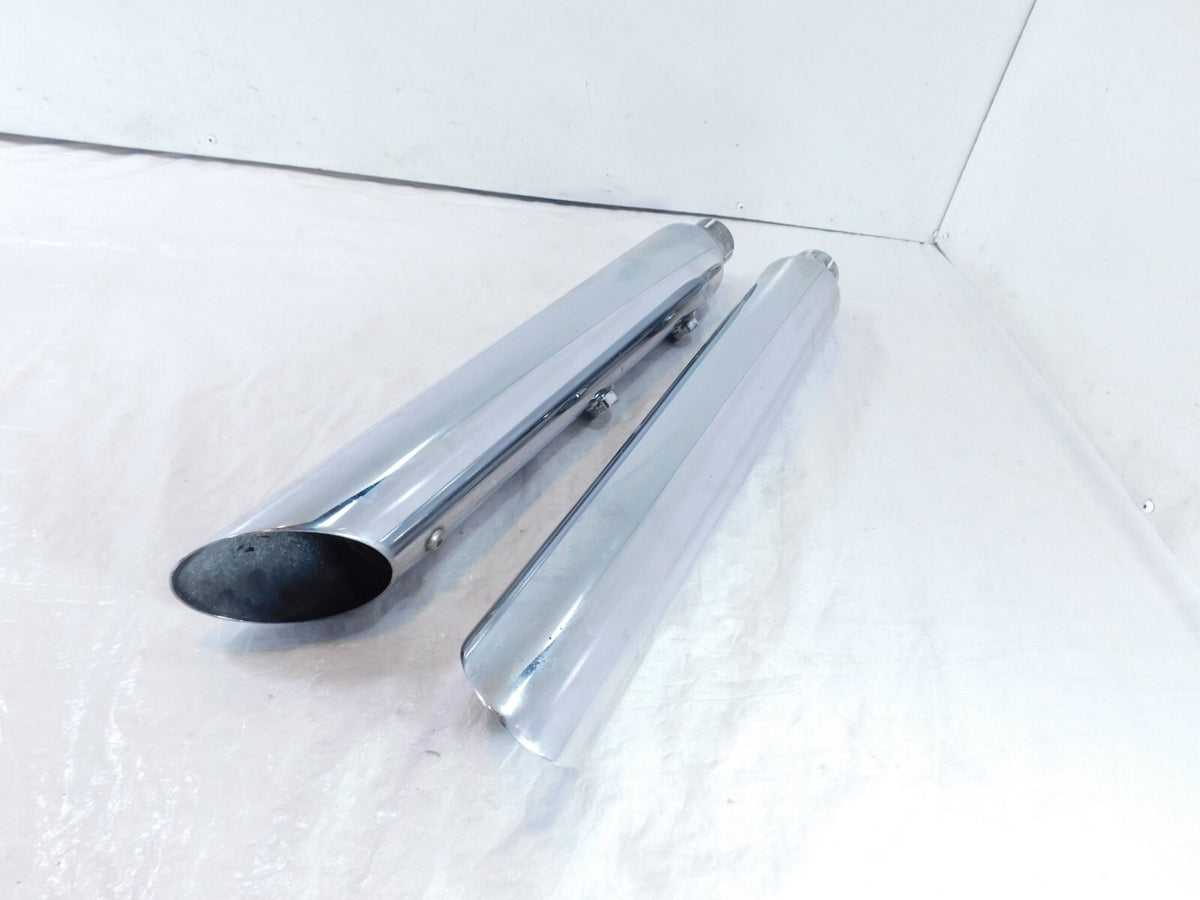 Harley Davidson Softail Heritage Classic & Night Train Exhaust Pipe Mufflers - C3 Cycle