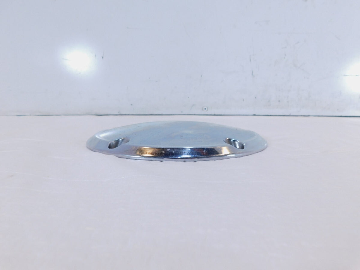 Harley Davidson Twin Cam Dyna & Softail Left Engine Chrome Derby Clutch Cover - C3 Cycle