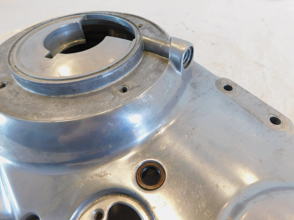 Harley Sportster 883 1200 Polished Left Engine Motor Primary Chain Cover - C3 Cycle