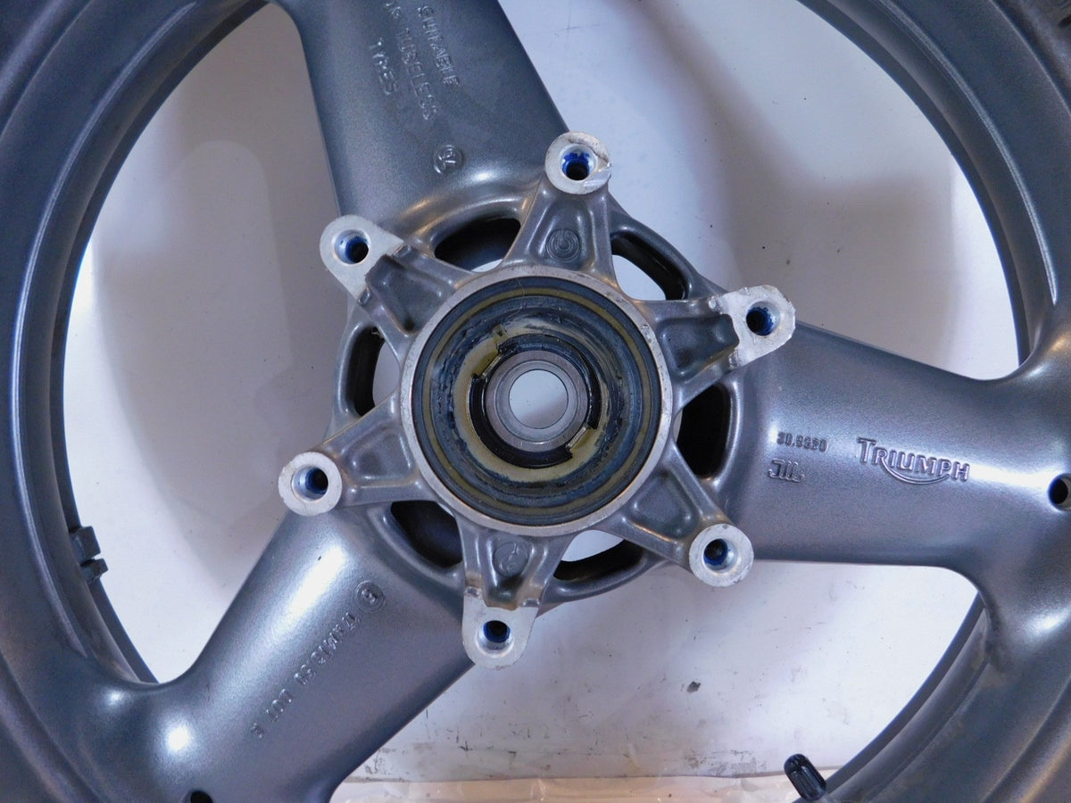 1991-2003 Triumph Sprint 900 & Trophy 900 1200 Gray Front Wheel Rim & Tire - C3 Cycle