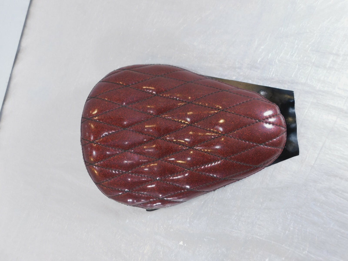 1983-2003 Harley Davidson Sportster 883 1200 La Rosa Design Custom Red Solo Seat - C3 Cycle