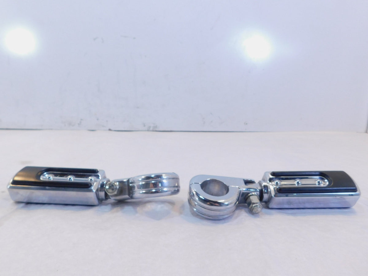 Harley Electra Glide & Road King Ironside Footrest Footpegs w/ Highway Mounts - C3 Cycle