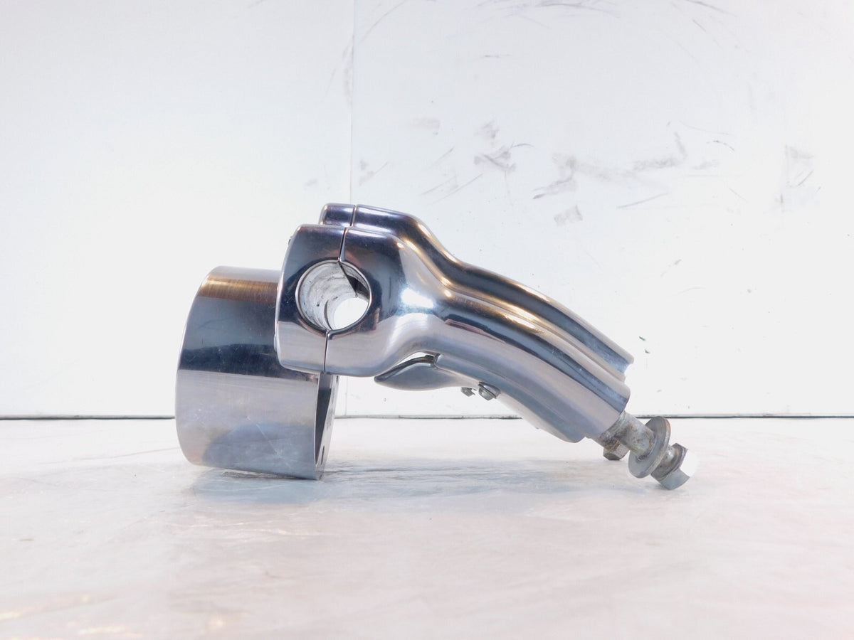 Harley Davidson Sportster 883 1200 Custom Chrome Handlebar Riser Bracket Mount - C3 Cycle