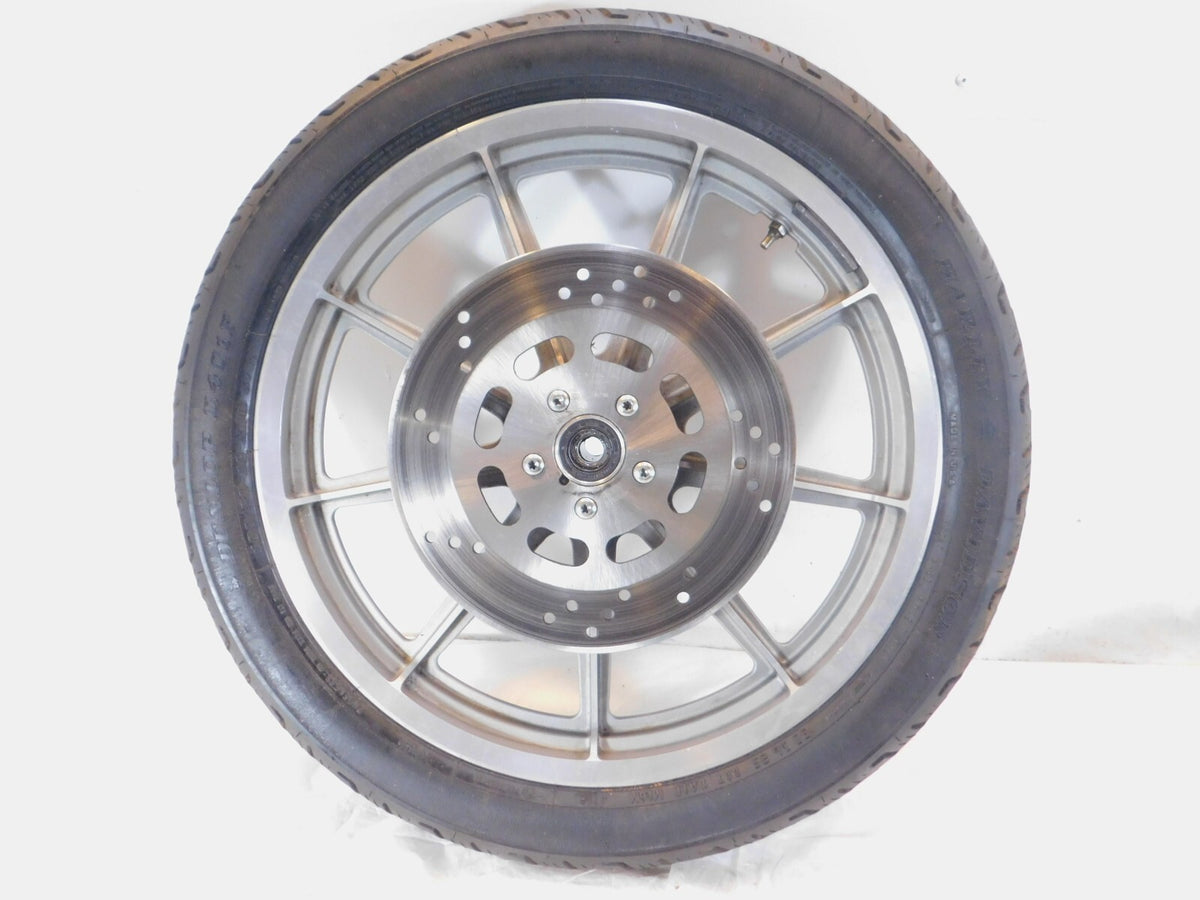 Harley Davidson Sportster 883 FXR Super Glide Dyna 19" Cast Front Tire Wheel Rim - C3 Cycle