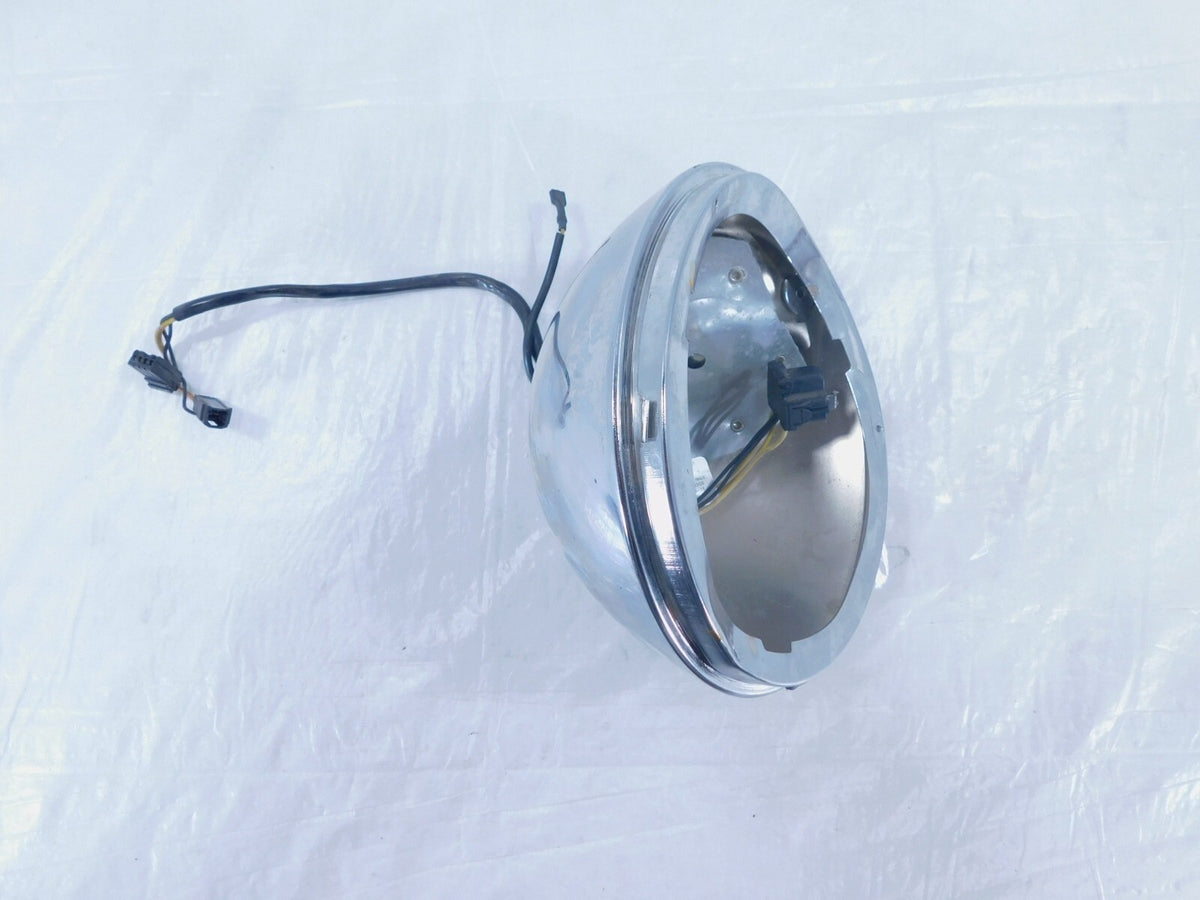 Harley Softail Heritage Classic & Fat Boy Chrome Shell Headlight Housing Bucket - C3 Cycle