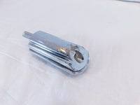 Harley Touring FXR Dyna Sportster Softail Black & Chrome Peg Footpeg Footrest - C3 Cycle