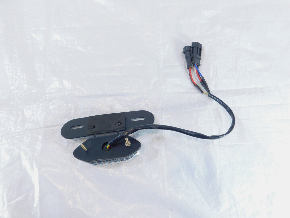 2002 MZ Skorpion Tour MZ660 660 License Plate Tag Mount Bracket & LED Light