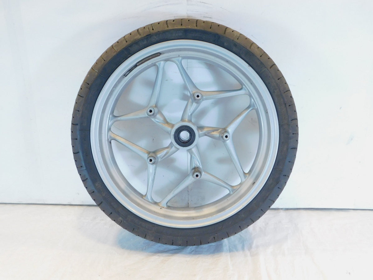 2005-13 BMW R1200RT R1200ST R1200 RT ST R900RT Silver Front Wheel -Slightly Bent - C3 Cycle