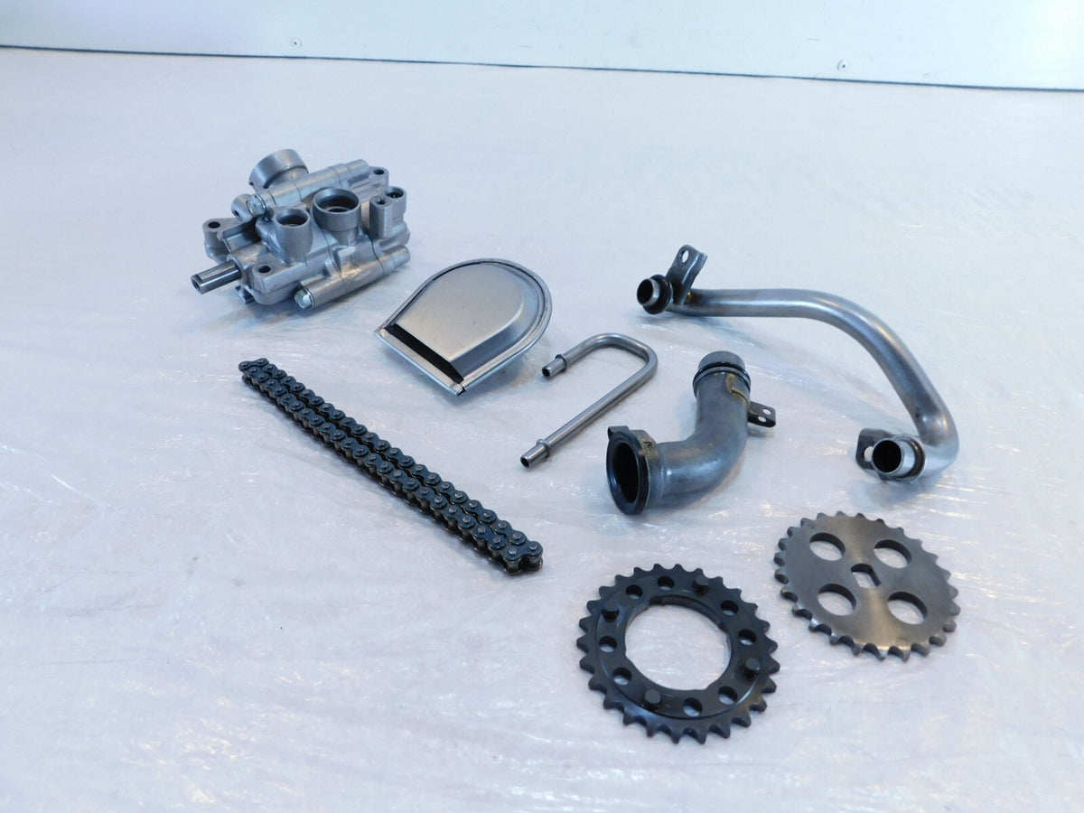 1994 94 Honda VF750 VF750C Magna 750 Engine Motor Oil Pump Chain & Sprockets - C3 Cycle