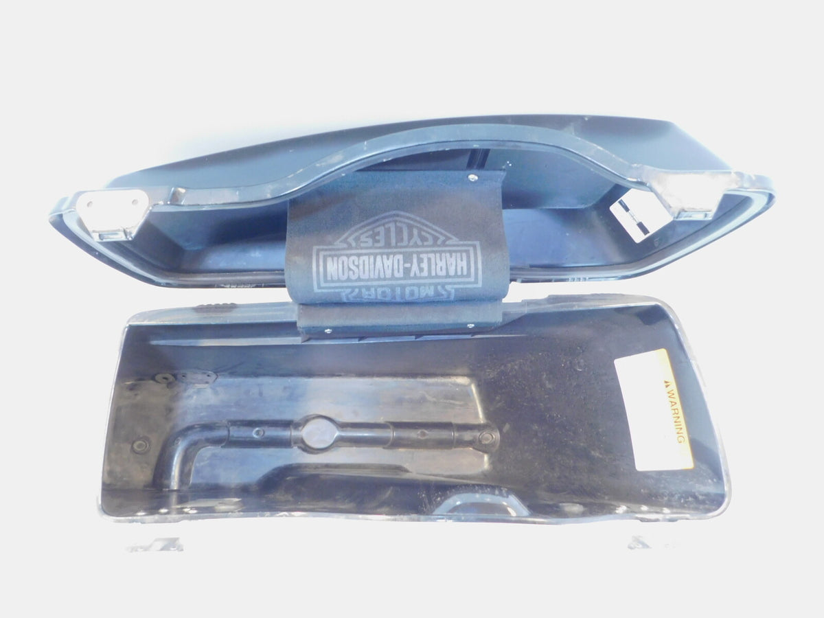 Harley Davidson Road King Street & Electra Glide Black Left Saddlebag - C3 Cycle
