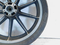 Harley Davidson Sportster 883 & 1200 19" Cast Front Wheel Rim w/ Tire - Bent - C3 Cycle