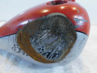 2003 Indian Gilroy Spirit Red Rock & Silver Right Fuel Gas Petrol Tank Reservoir - C3 Cycle
