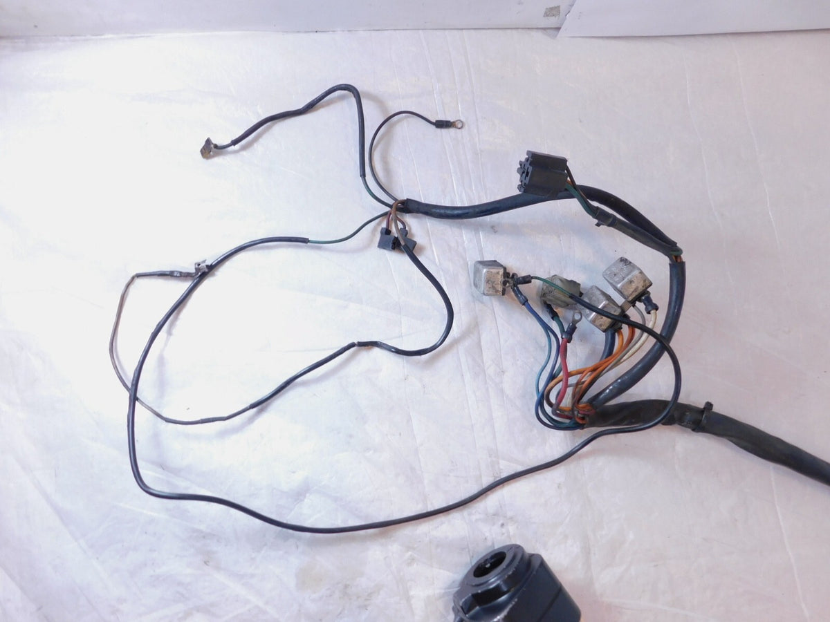 Harley Davidson Sportster 883 1100 1200 Wire Wiring Harness Headlight & Buttons