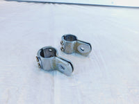 Harley Electra Glide & Road King Highway Footrest Footpeg Mount Clamp Brackets - C3 Cycle