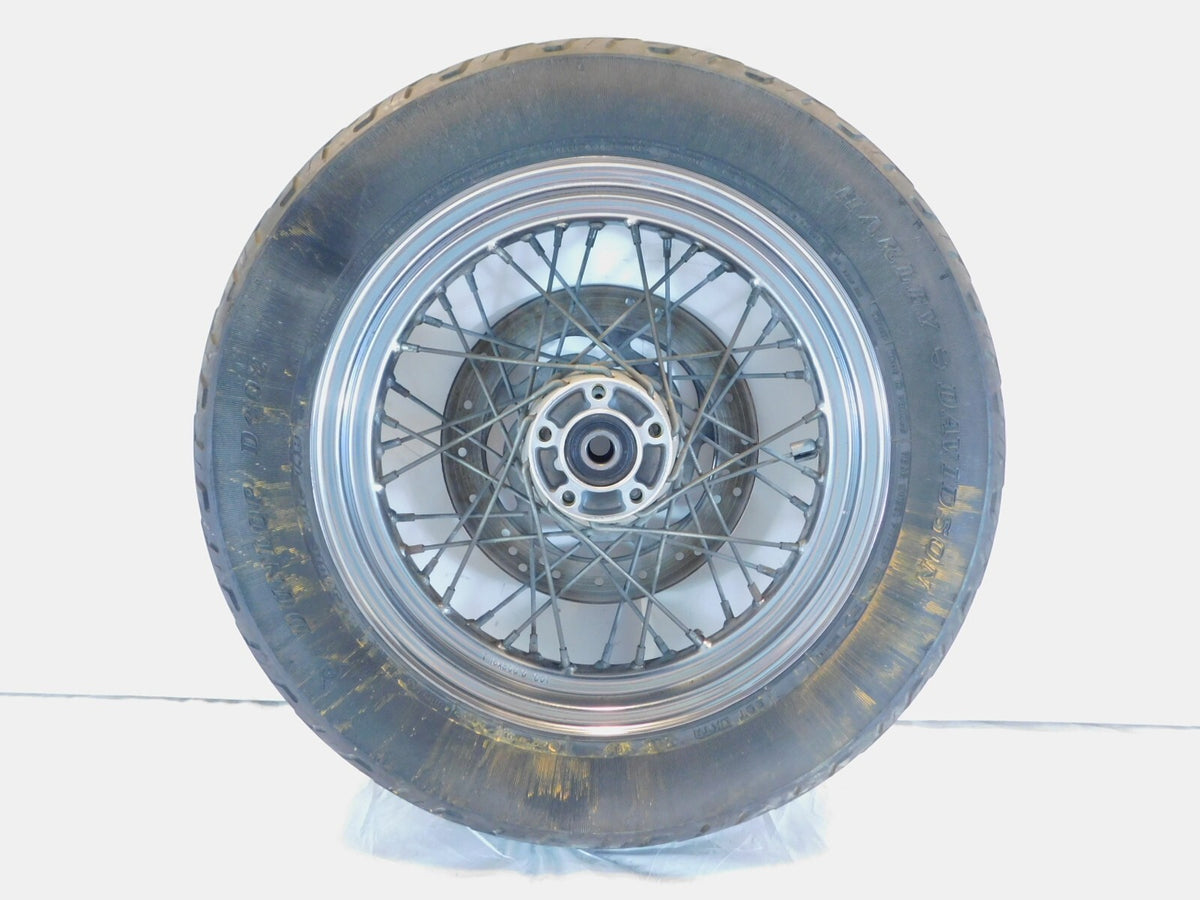 Harley Davidson Dyna Sportster & Softail Laced 16" Rear Wheel Rim & Tire Chrome - C3 Cycle