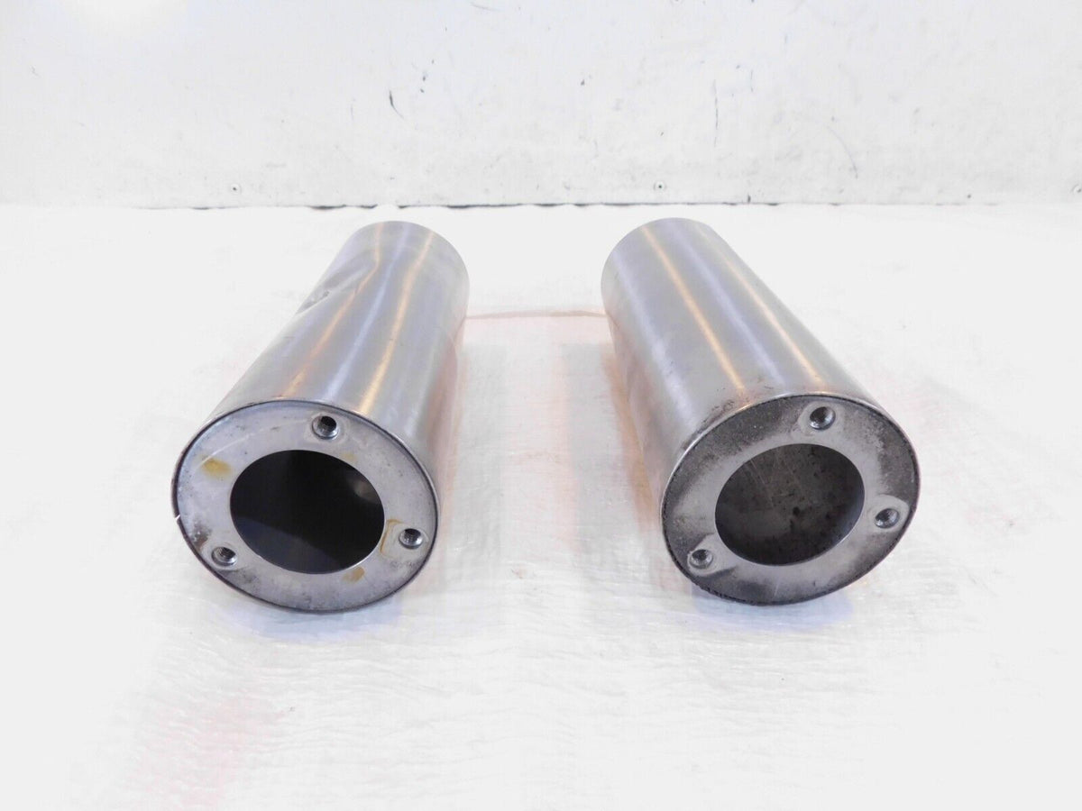 Yamaha V-Star 650 Classic Silverado XVS650 Lower Front Fork Cover Tube Tins - C3 Cycle