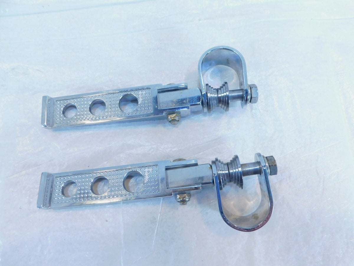 1999 Kawasaki Vulcan 1500 Classic Left & Right Front Crash Bar Foot Peg Footrest - C3 Cycle