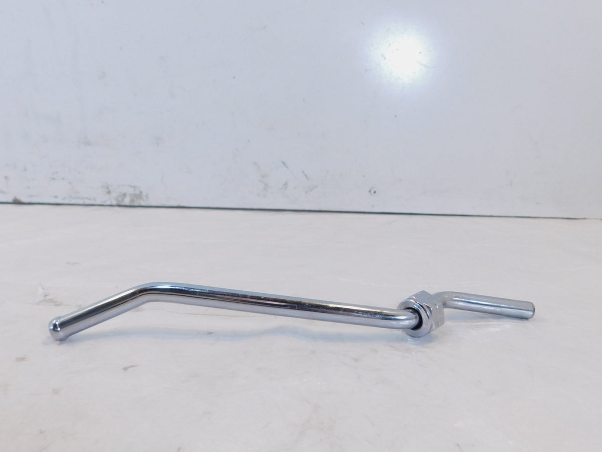 04-06 Harley Davidson Screamin Eagle CVO Electra Glide Chrome Oil Vent Hose Pipe - C3 Cycle