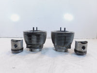 BMW Airhead R60 R60/5 Silver Engine Motor Cylinder Barrel Jugs w/ Pistons - C3 Cycle