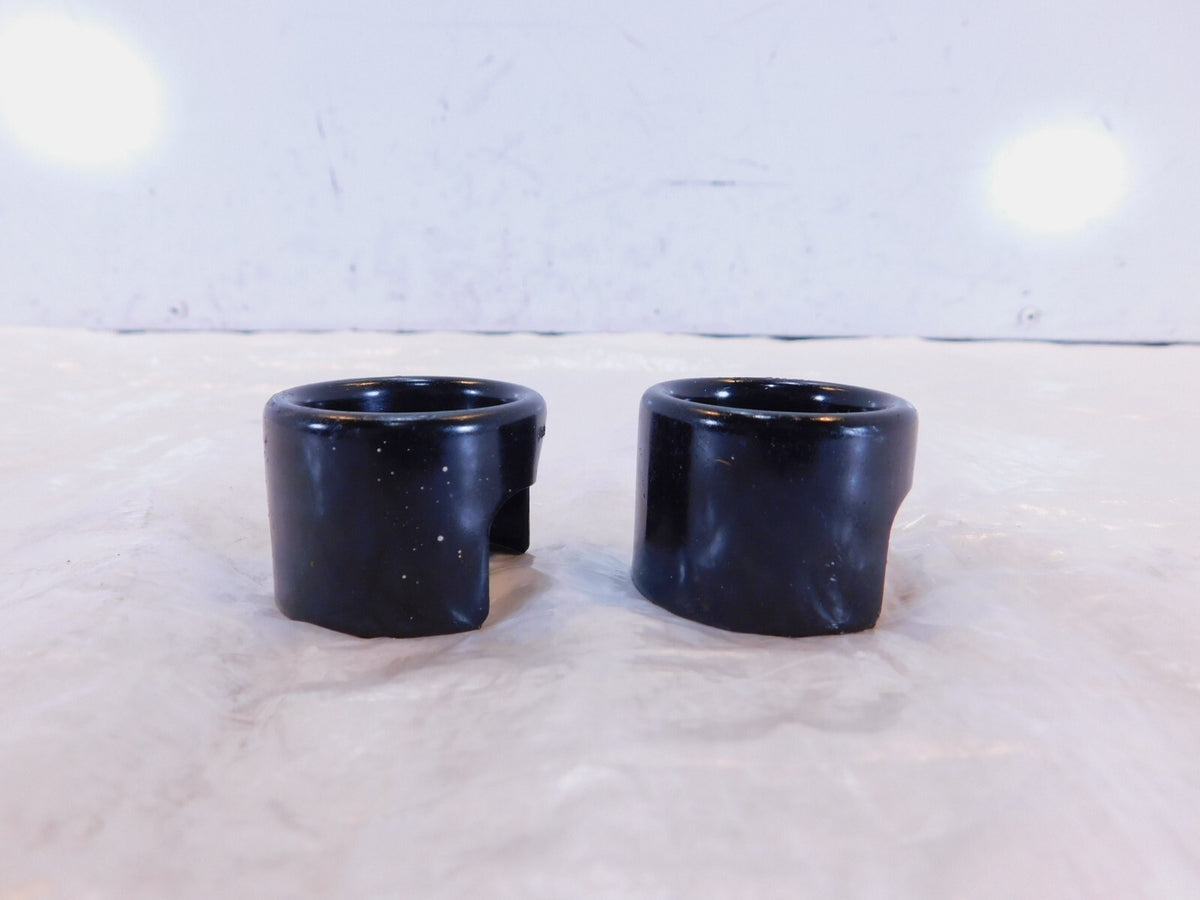 Harley Davidson Sportster 883 & 1200 Black Rear Shock Absorber Top Bolt Covers - C3 Cycle