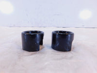 Harley Davidson Sportster 883 & 1200 Black Rear Shock Absorber Top Bolt Covers - C3 Cycle