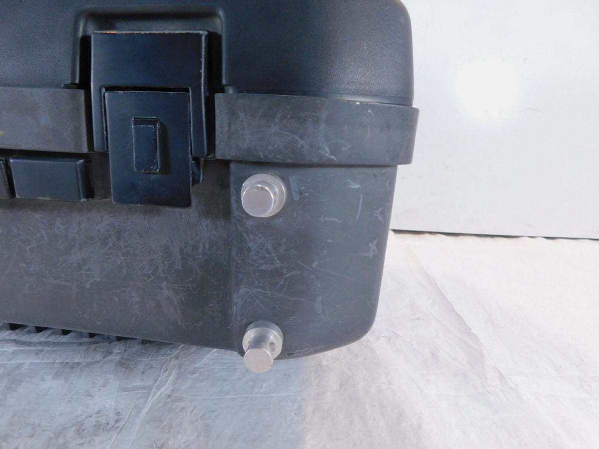 1984-1989 BMW K100RS Black Left Rear Integral Case Saddlebag Luggage Holder Box - C3 Cycle