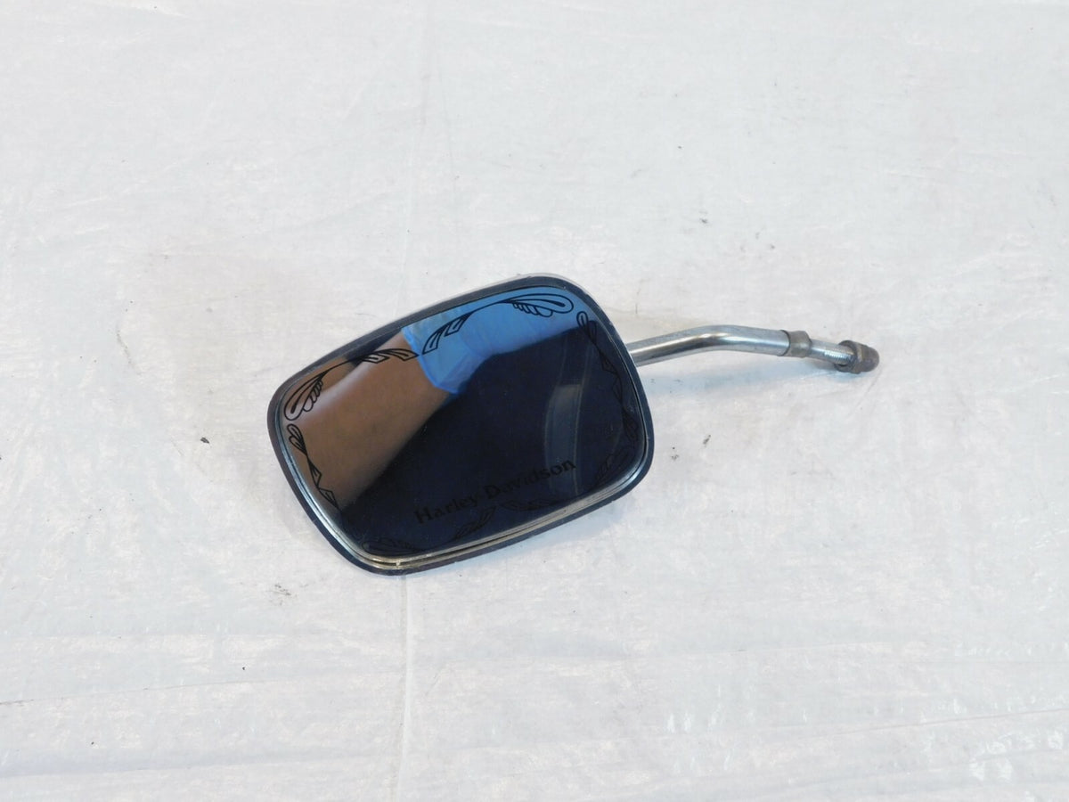 Harley Dyna Sportster Softail FXR & Sportster Left Chrome Rear View Mirror