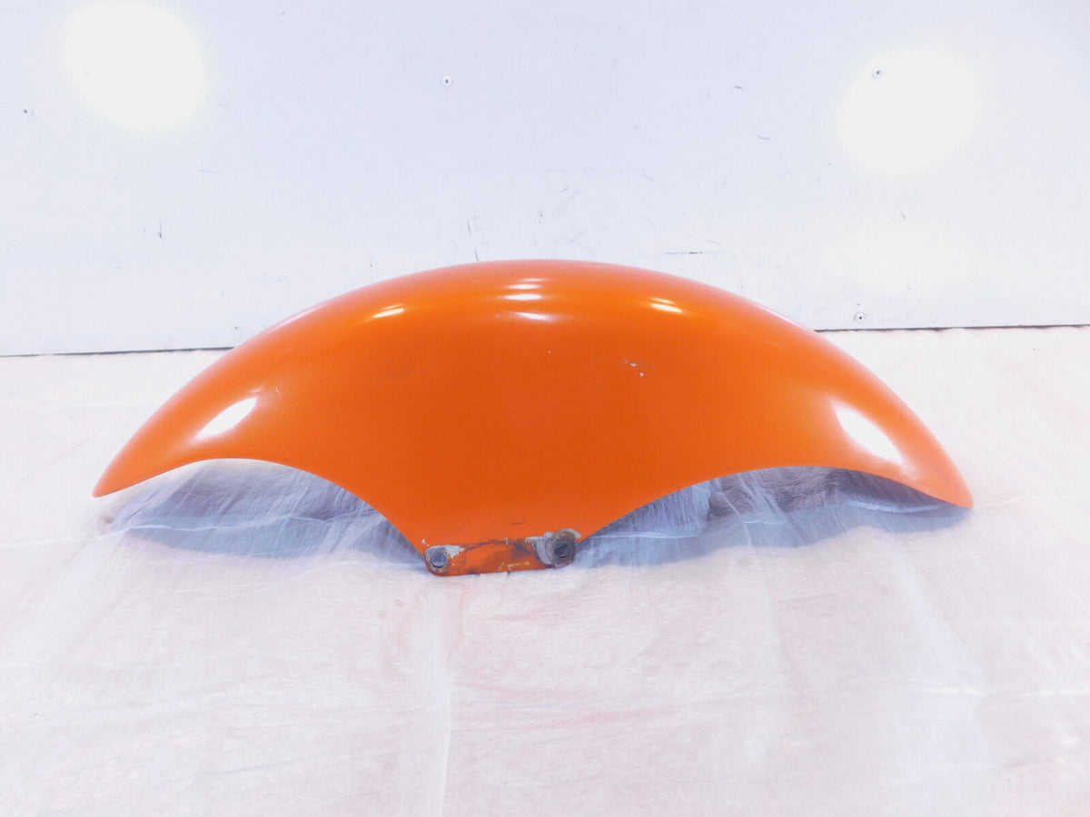 2002 American IronHorse Texas Chopper Orange Front Wheel Mudguard Cover Fender - C3 Cycle