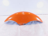 2002 American IronHorse Texas Chopper Orange Front Wheel Mudguard Cover Fender - C3 Cycle