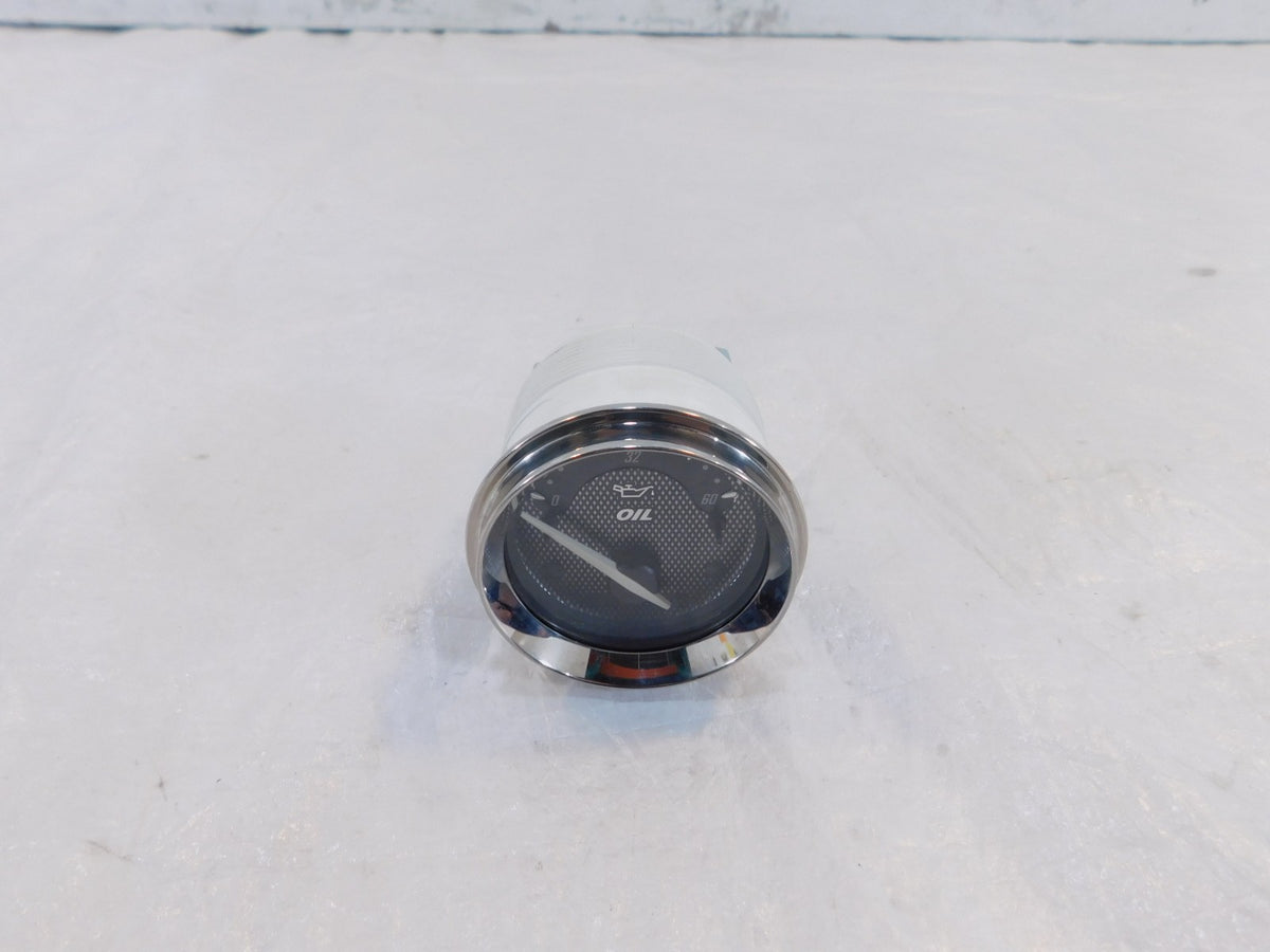 Harley Touring Electra Glide Ultra Classic Aluminum Engine Oil Pressure Gauge - C3 Cycle