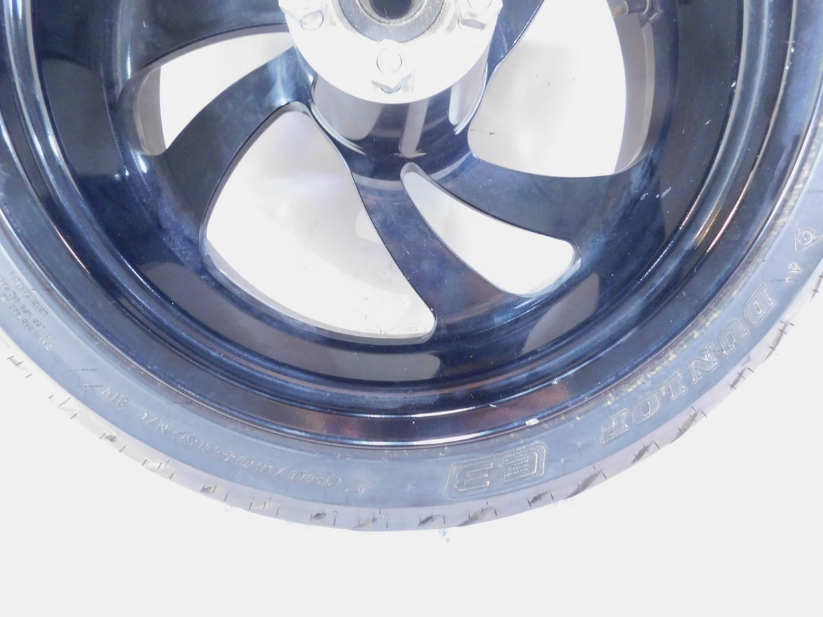 2006 2007 & 2008 Victory Kingpin & Vegas Black Cast Rear Wheel Rim - 18" x 5" - C3 Cycle