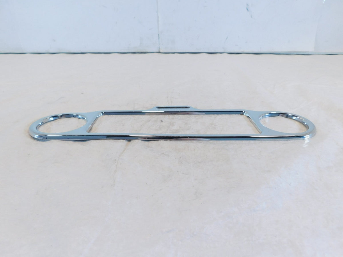 Harley Touring Electra Glide & Street Glide Chrome Radio & Gauge Faceplate Trim - C3 Cycle
