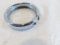 Harley Touring & Softail Front or Rear Chrome Turn Signal Indicator Trim Ring - C3 Cycle