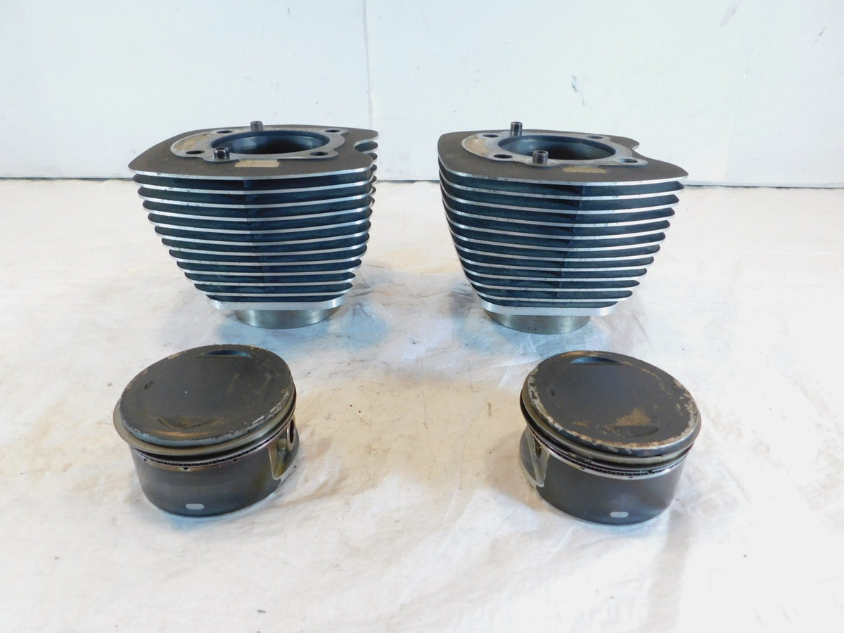 Harley Davidson Twin Cam Touring Dyna & Softail Engine Pistons & Black Cylinders - C3 Cycle