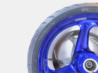 1999 99 Buell X1 Lighting Limited Edition Blue Cast Front Wheel Rim & Tire - C3 Cycle