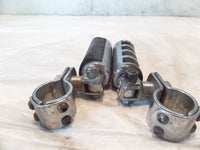 Harley Road King Electra Glide & Street Glide Highway Peg Mount Clamps w/ Pegs - C3 Cycle