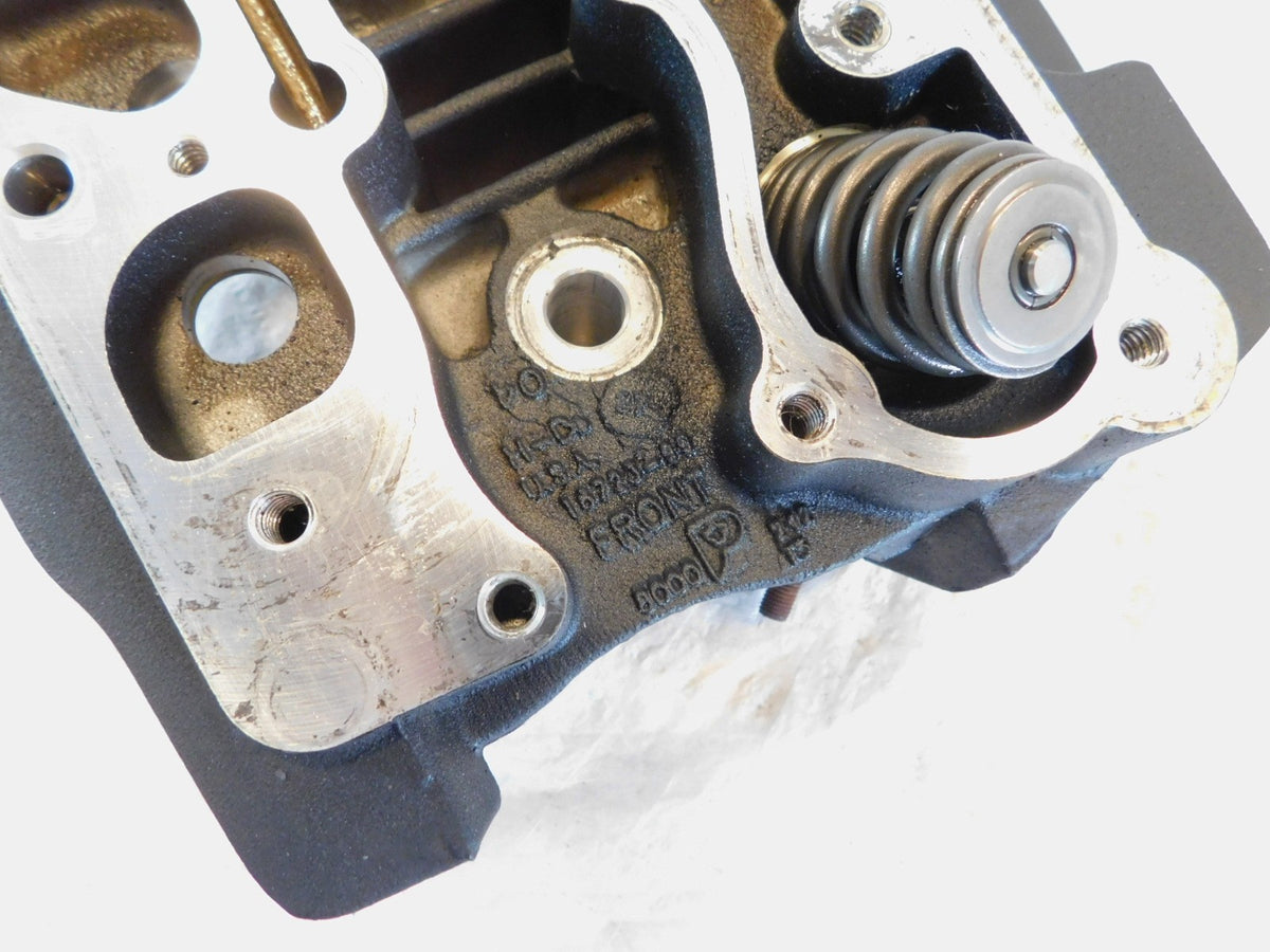 2005 Harley Davidson Softail & Dyna Black Cylinder Heads w/ Springs & Valves - C3 Cycle