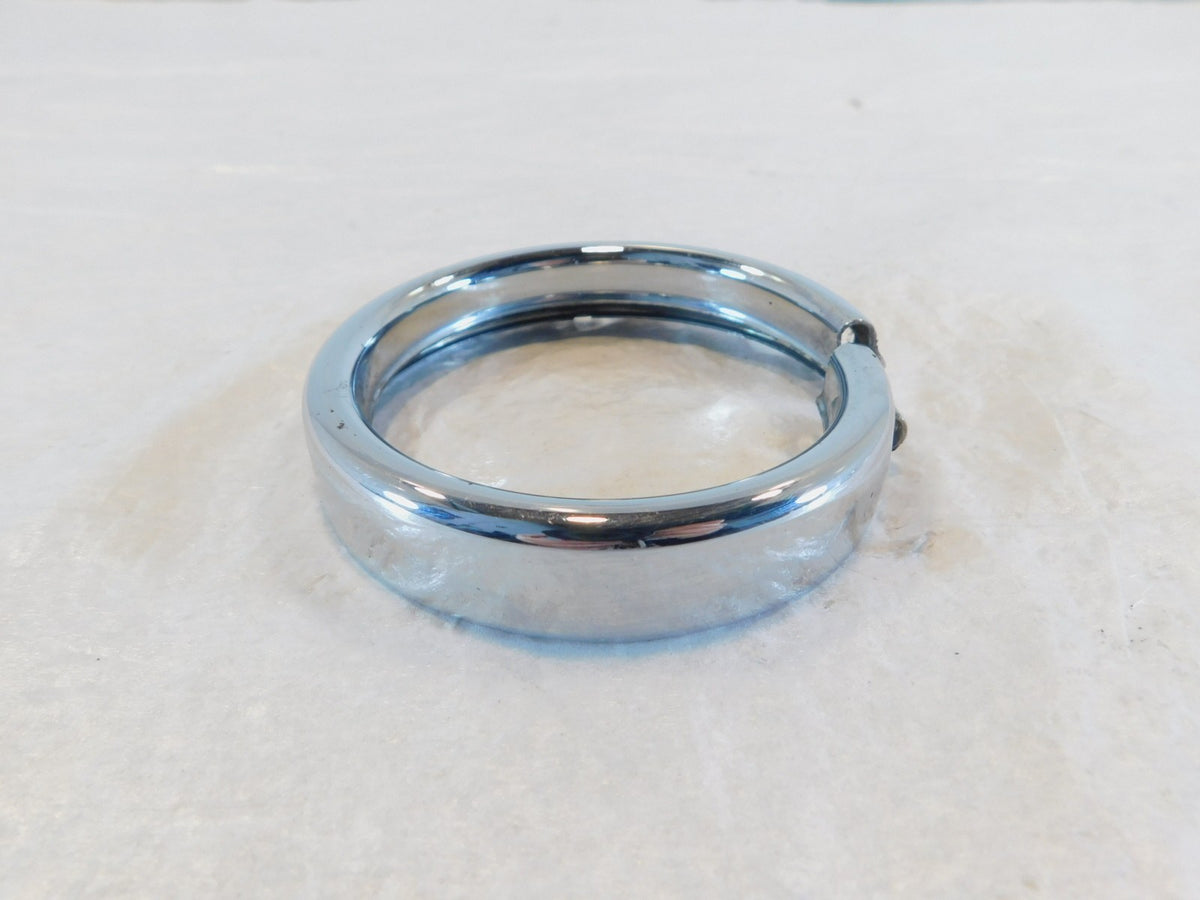 Harley Touring & Softail Front or Rear Chrome Turn Signal Indicator Trim Ring - C3 Cycle