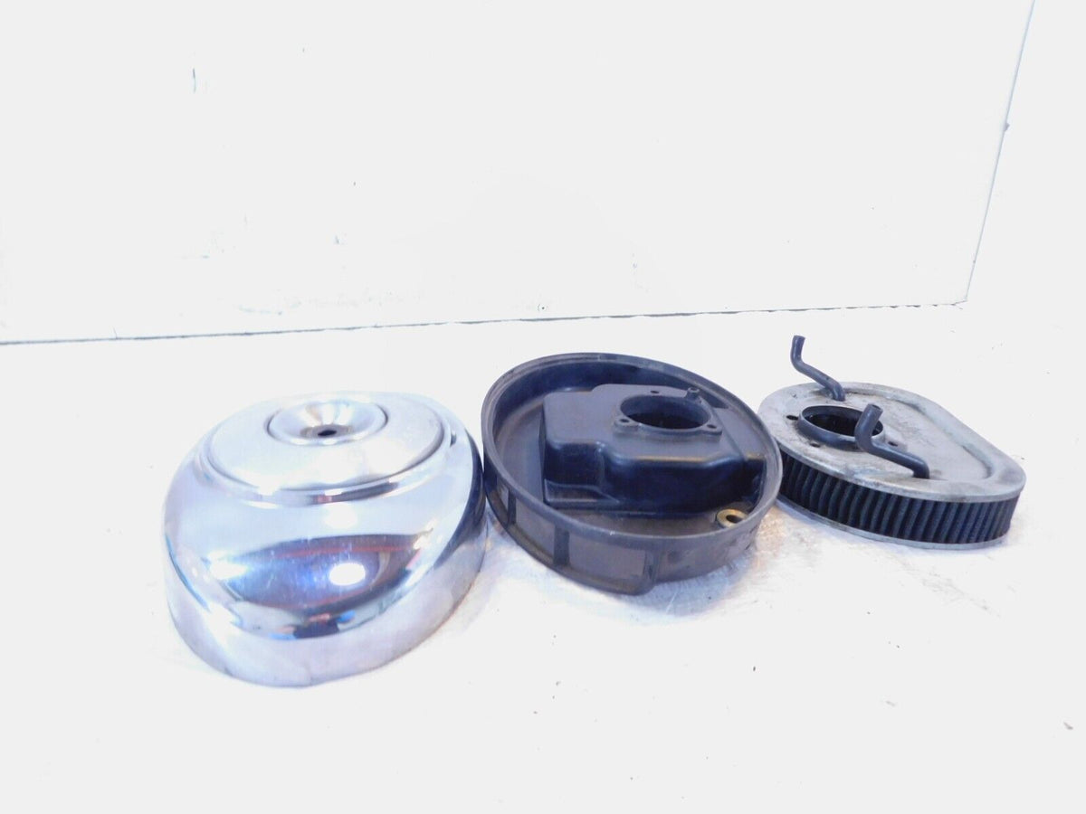 Harley Davidson Electra Glide Softail Dyna Air Cleaner Filter Backplate & Cover