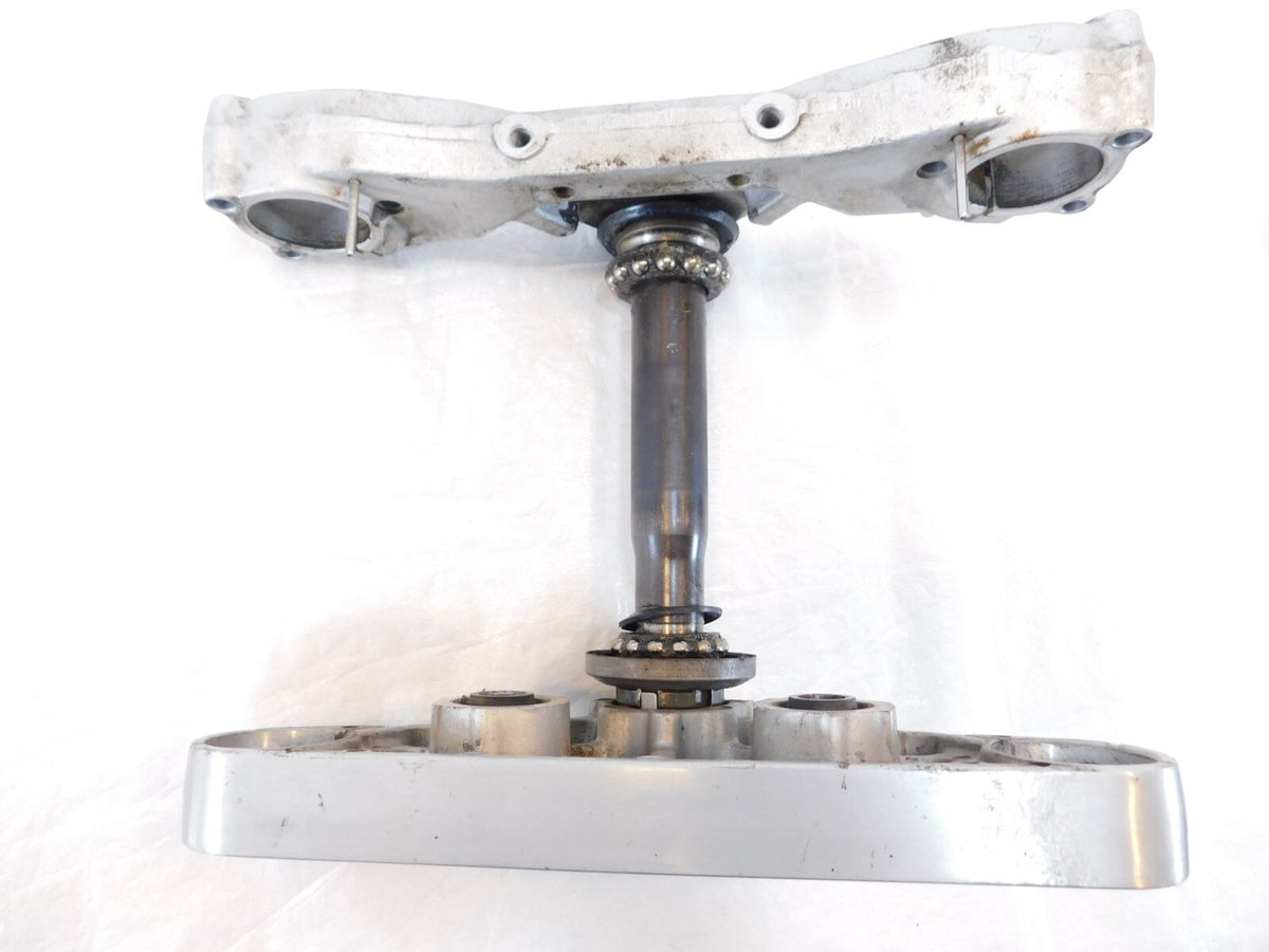 Yamaha V-Star 650 1100 Classic Silverado Front Fork Steering Stem Triple Trees - C3 Cycle